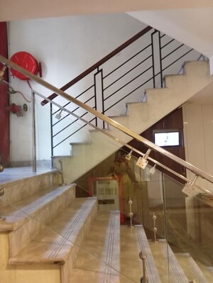 Staircase in 3 BHK Apartment at Arrjavv Pearl, Ballygunge – for Sale