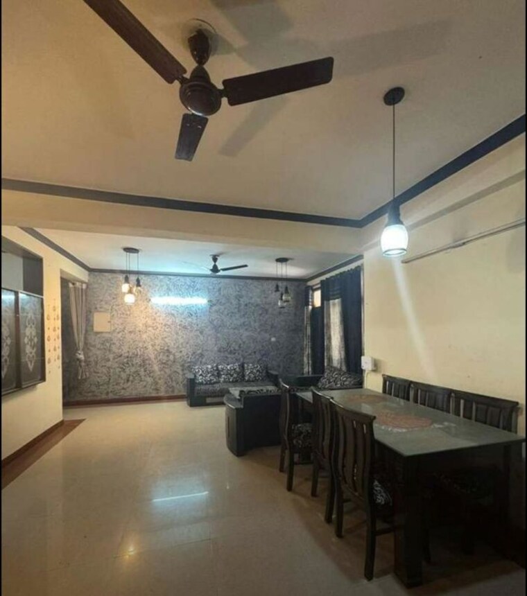 Living Room, jaipurias-sunrise-greens-zirakpur 2 Bedroom 1300 Sq.Ft. Apartment In Vip Road Zirakpur 10417899