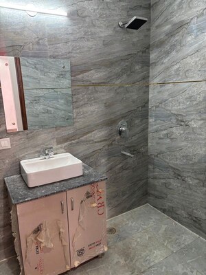 Bathroom in 3 BHK Builder Floor at Kohli One Malibu Town Plot, Sector 47 – for Rent