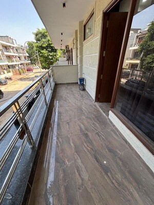 Balcony in 3 BHK Builder Floor at Kohli One Malibu Town Plot, Sector 47 – for Rent