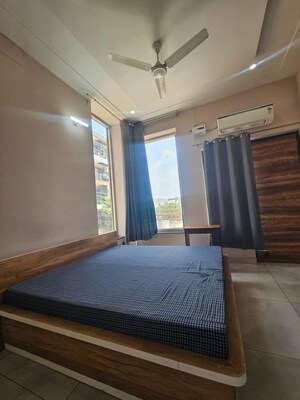 Bedroom in 2 BHK Builder Floor at Sushant Lok Iii – for Rent