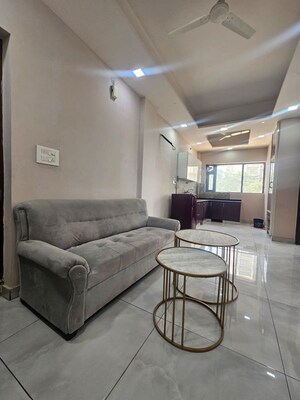 Bathroom in 2 BHK Builder Floor at Sushant Lok Iii – for Rent