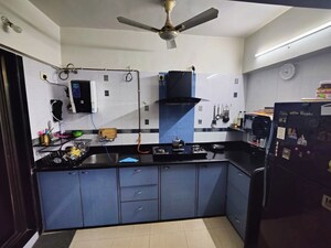Kitchen in 3 BHK Apartment at Regency Gardens, Kharghar Sector 6 – for Rent