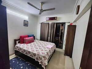Bedroom in 3 BHK Apartment at Regency Gardens, Kharghar Sector 6 – for Rent