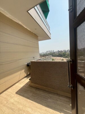 Balcony in 2 BHK Builder Floor at Sushant Lok Iii – for Rent