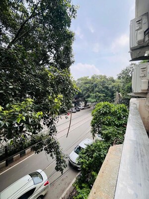 Balcony in 2 BHK Builder Floor at Anand Niketan – for Rent