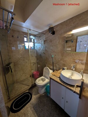 Attached Bathroom in 4 BHK Apartment at Mani Maniam, Gariahat – for Sale