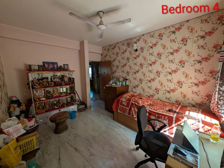 Bedroom, mani-maniam 4 Bedroom 2200 Sq.Ft. Apartment In Gariahat Kolkata 10418095