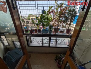 Balcony in 4 BHK Apartment at Mani Maniam, Gariahat – for Sale