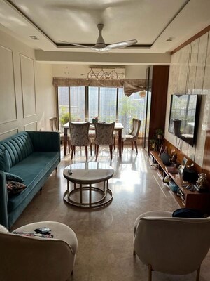 Living Room in 3 BHK Apartment at Axis Sunshine Heights, Kalina – for Sale