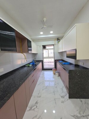 Kitchen in 3 BHK Apartment at Raheja Sherwood, Goregaon East – for Rent