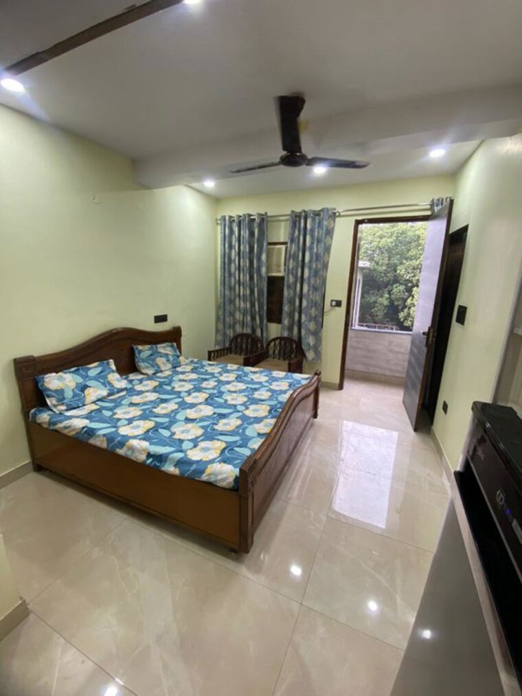 Bedroom, west patel nagar 1 RK 30 Sq.Yd. Builder Floor In West Patel Nagar Delhi 10417783