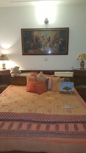 Bedroom in 2 BHK Builder Floor at Vasant Vihar – for Sale