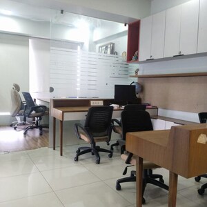 Team Area in  Office Space at Goyal Titanium Heights, Prahlad Nagar – for Rent