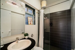 Bathroom in 3 BHK Apartment at Nahar Camellia Apartment, Chandivali – for Sale