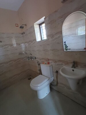 Bathroom in 2 BHK Independent House at Karamana – for Rent