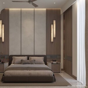 Bedroom in 3 BHK Builder Floor at Emaar Amaris, Sector 62 – for Sale