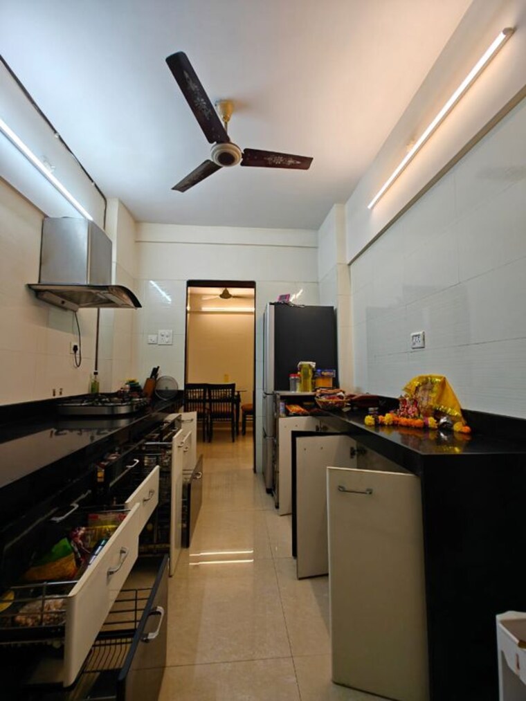 Kitchen, sagar-avenue-ii 2 Bedroom 1200 Sq.Ft. Apartment In Santacruz East Mumbai 10418205