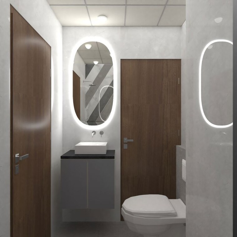 Bathroom, star-rameshwaram 2 Bedroom 800 Sq.Ft. Apartment In Raj Nagar Extension Ghaziabad 10418218