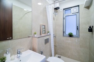 Bathroom in 3 BHK Apartment at Sunteck City Avenue 4, Goregaon West – for Sale