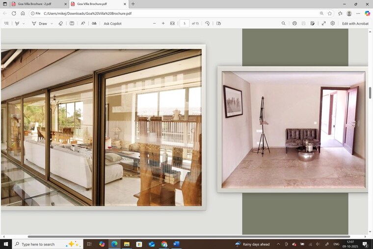 Living Room, siridao 5 Bedroom 5382 Sq.Ft. Villa In Siridao Goa 10415070