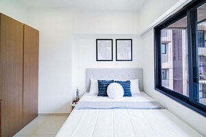 Bedroom in 2 BHK Apartment at Kanakia Rainforest, Andheri East – for Sale