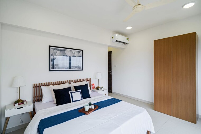 Bedroom, kanakia-rainforest 2 Bedroom 680 Sq.Ft. Apartment In Andheri East Mumbai 10418273