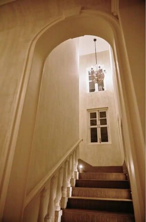 Stairs in 4 BHK Villa at Assagao – for Sale