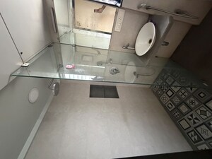 Bathroom in 2 BHK Apartment at Raheja Gardens Aspen, Midc Colony – for Sale