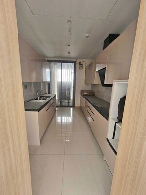 Kitchen in 4 BHK Apartment at Rustomjee Crown, Prabhadevi – for Sale