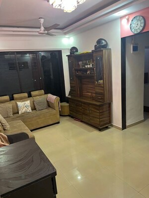 Living Room in 2 BHK Apartment at Ekta Parks Ville, Virar West – for Sale