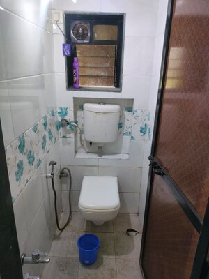 Bathroom in 2 BHK Apartment at Brindaban Mathura CHS, Vrindavan Society – for Sale