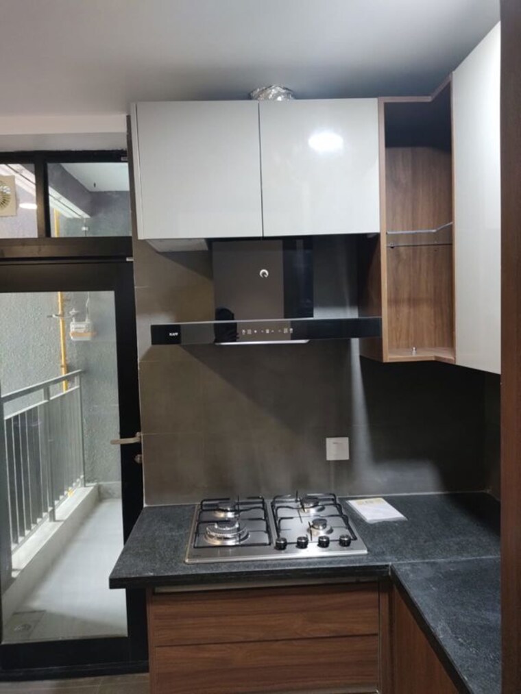 Kitchen, krisumi-waterfall-residences  2500 Sq.Ft. Apartment In Sector 36a Gurgaon 10416498