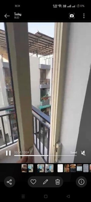 Staircase in 2 BHK Apartment at GTM Forest and Hills, Mohkampur – for Rent