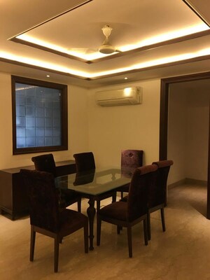 Living Room in 4 BHK Builder Floor at Nehru Enclave – for Rent