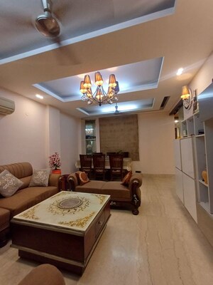 Living Room in 3 BHK Builder Floor at Sarvodaya Enclave – for Sale