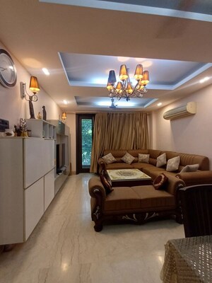 Living Room in 3 BHK Builder Floor at Sarvodaya Enclave – for Sale