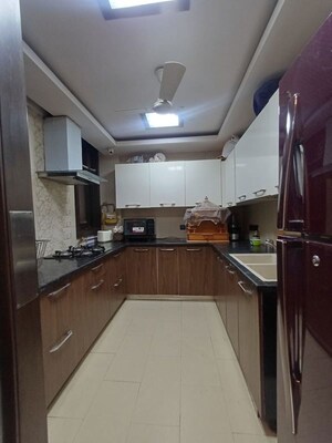 Kitchen in 3 BHK Builder Floor at Sarvodaya Enclave – for Sale