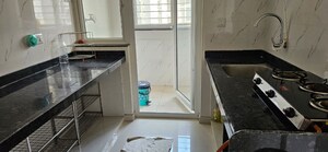 Kitchen in 3 BHK Apartment at Rolling Hills D Block, Baner Bypass Highway – for Rent