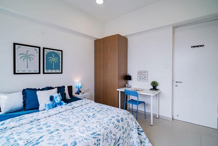 Bedroom, kalpataru-crest 2 Bedroom 807 Sq.Ft. Apartment In Bhandup West Mumbai 10418414