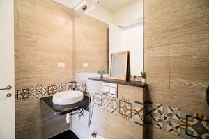 Bathroom in 2 BHK Apartment at Kalpataru Crest, Bhandup West – for Sale