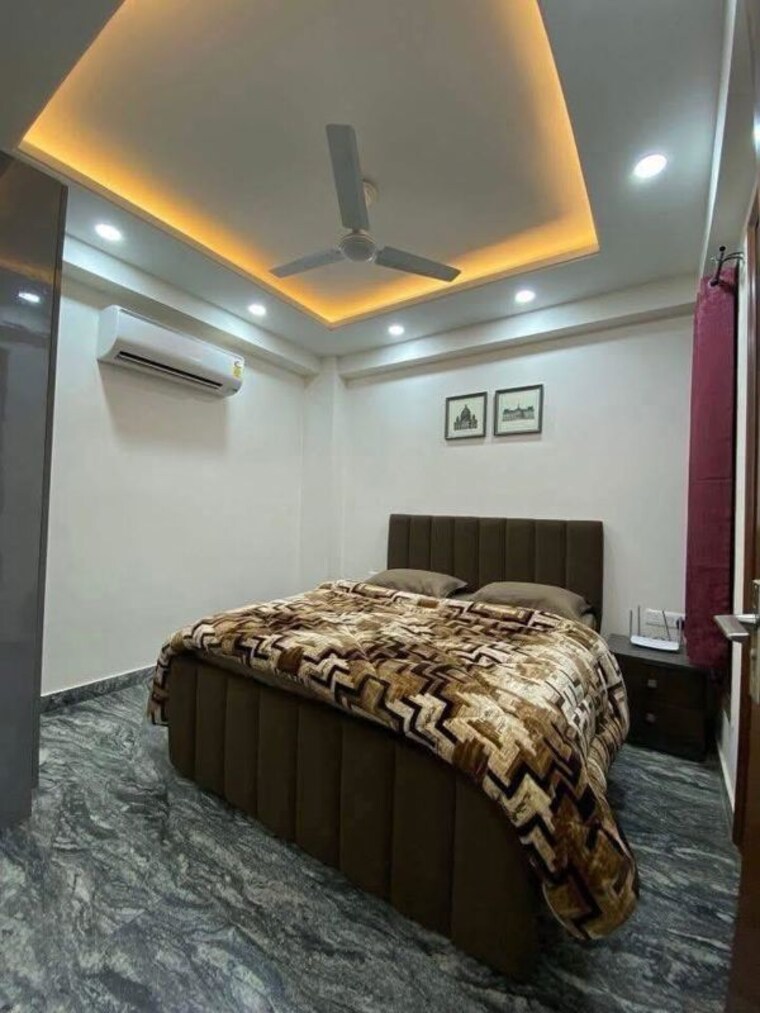 Bedroom, chattarpur 2 Bedroom 850 Sq.Ft. Builder Floor In Chattarpur Delhi 10418442