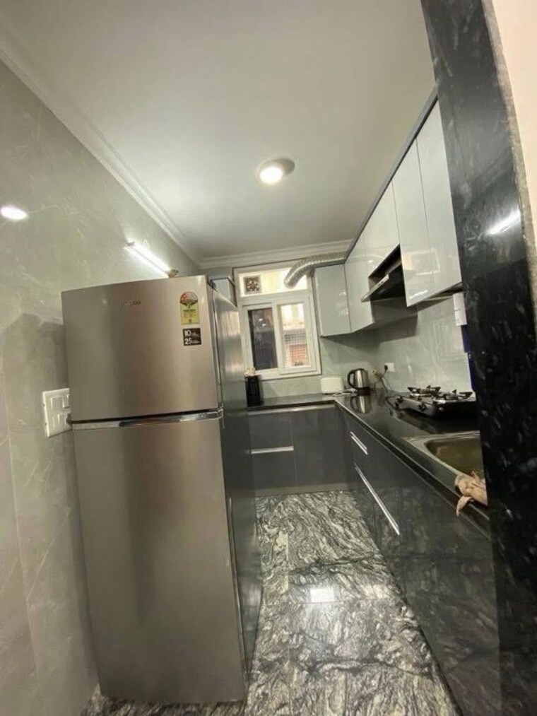 Kitchen, chattarpur 2 Bedroom 850 Sq.Ft. Builder Floor In Chattarpur Delhi 10418442