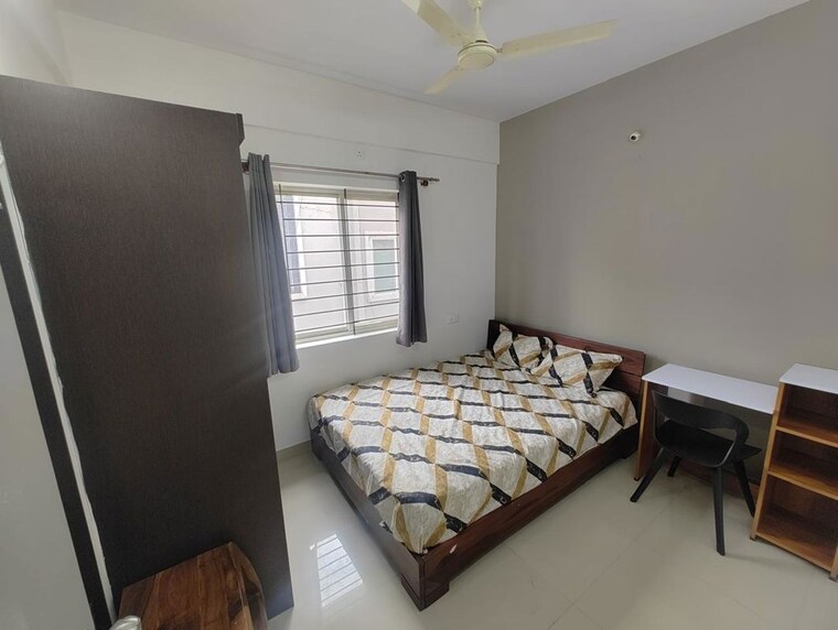 Bedroom, keerthana-residency 1 Bedroom 600 Sq.Ft. Apartment In Kadubeesanahalli Bangalore 10418446