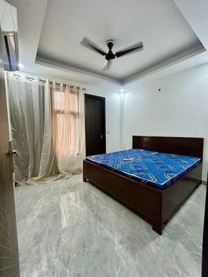 Bedroom in 2 BHK Builder Floor at Chattarpur – for Rent