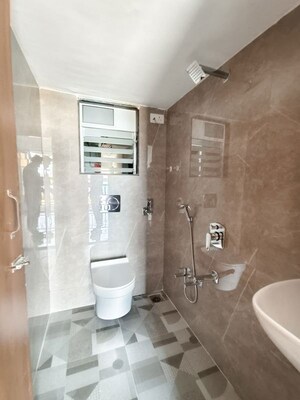 Bathroom in 1 BHK Apartment at Amar Galaxy Apartment, Dombivli West – for Rent