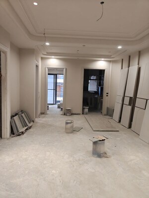 Living Room in 3 BHK Builder Floor at Ashok Vihar – for Sale