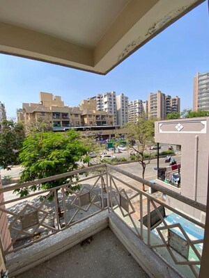 Balcony in 2 BHK Apartment at Vastrapur – for Rent