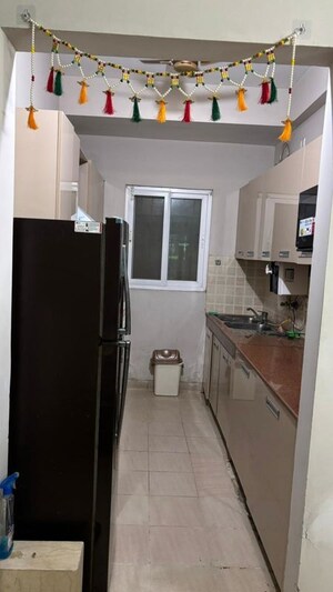 Building Lobby in 2.5 BHK Apartment at Mahagun Moderne, Sector 78 – for Rent