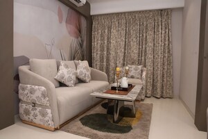 Living Room in 2 BHK Apartment at Thane West – for Sale